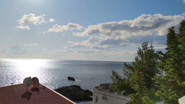 Панорамный вид на море с балкона смотреть онлайн
