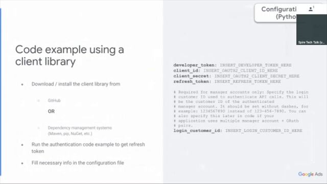 Google Ads API Workshop - Spring 2019 - Client Libraries смотреть онлайн