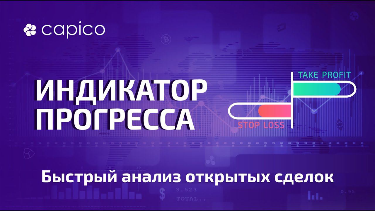 Индикатор прогресса - помощник в анализе активных сделок на бирже