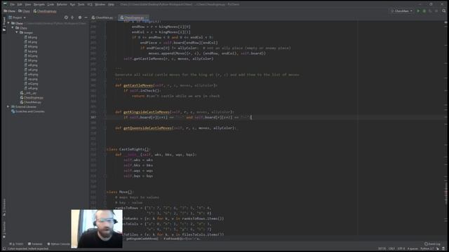 Chess Engine in Python - Part 9 - Castling смотреть онлайн