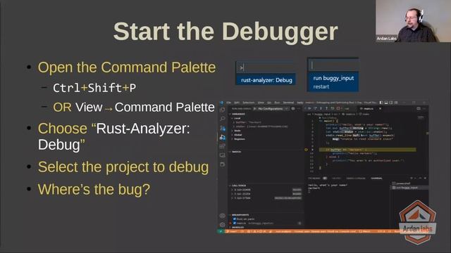 Setting Up VSCode to Debug Rust смотреть онлайн