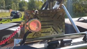 Гладиатор 380, меркури 9,9, дистанционное управление