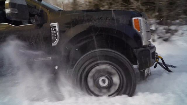 My Hellcat Jeep Gladiator Saves a Ford Truck From DEEP Snow смотреть онлайн