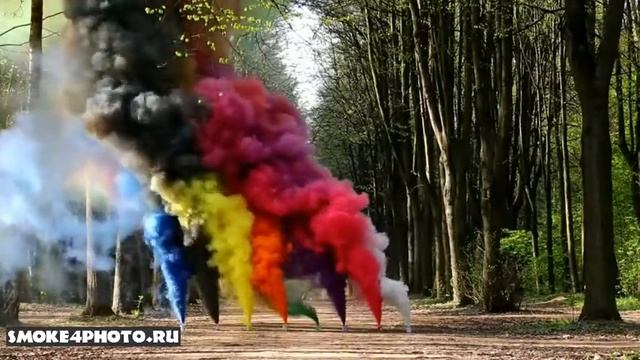 Дым цветной "Smoke Bomb".Польша. смотреть онлайн