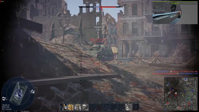 War Thunder BR 7.3 BMP1, T54 (1949) Avance hacia el Rin ⭐⭐ смотреть онлайн