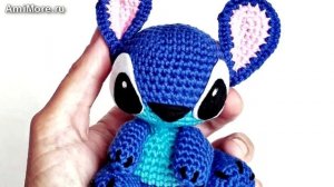 Амигуруми: схема Стич. Игрушки вязаные крючком - Free crochet patterns.