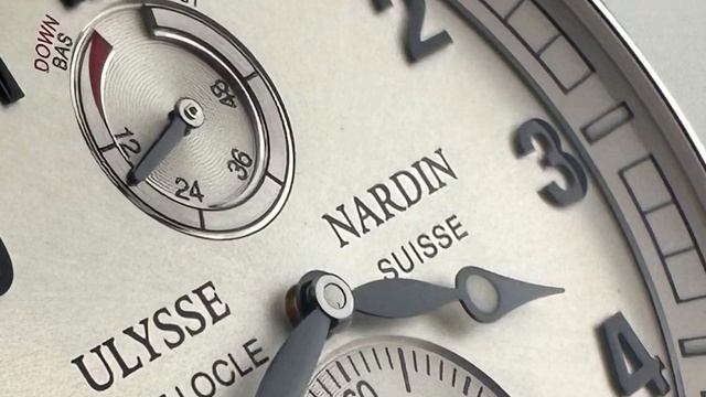 Ulysse Nardin Marine Chronometer Manufacture 43MM Silver Dial Leather Strap (1183-126/61) смотреть онлайн