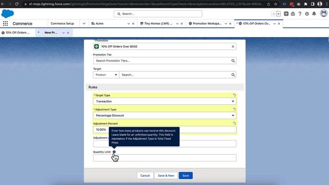 Setup Promotions in Salesforce B2B & D2C Commerce смотреть онлайн