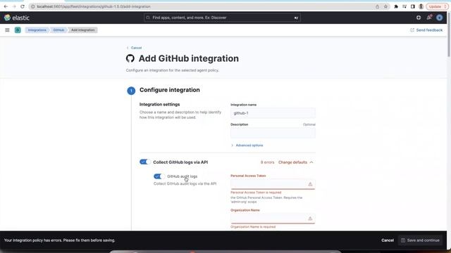 GitHub app for Elasticsearch: Demo смотреть онлайн