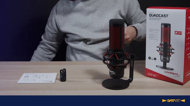 Mikrofon HyperX QuadCast | unboxing смотреть онлайн