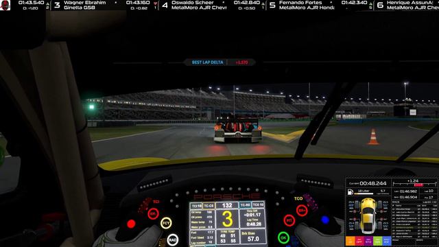 WORKING THE NIGHTSHIFT AT DAYTONA FOR 'THE PIT STOP' CHANNEL // 3 CLASSES RACING // AUTOMOBILISTA смотреть онлайн