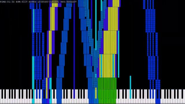 [Black MIDI] Pi | Exactly 3,141,592 Notes смотреть онлайн
