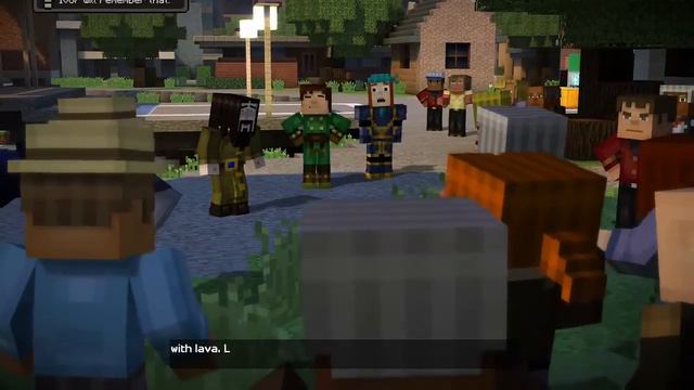 (ALT)Minecraft story mode EP 5 beacon town part 2 смотреть онлайн