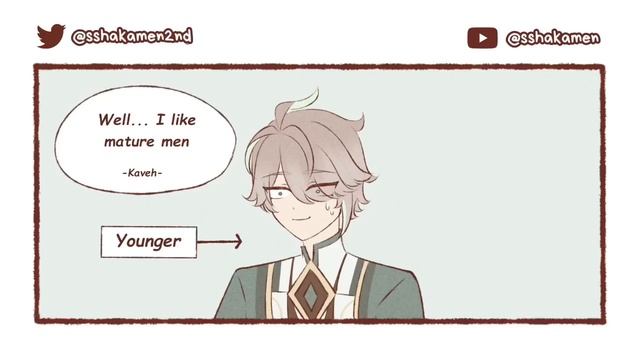 kaveh, what's your type? (haikaveh) [GENSHIN IMPACT - ANIMATIC MEME] смотреть онлайн