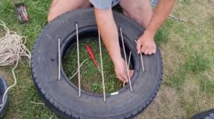 Качели просто бомба.Качели из покрышек.