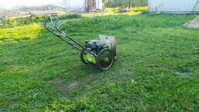 ЖАРА +36, а Я кошу двор колёсным триммером Grillo 600 WD 22 июня. Третий раз за сезон смотреть онлайн