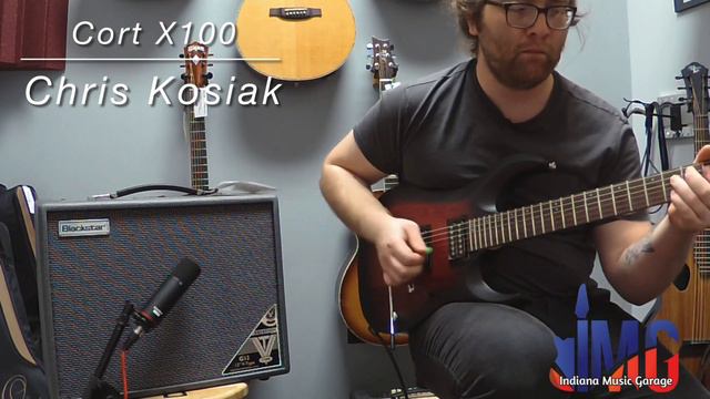Cort X100 Open Pore: Black Cherry Burst смотреть онлайн