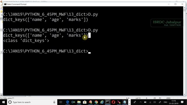 Dictionary in Python ~ Chapter - 3 смотреть онлайн