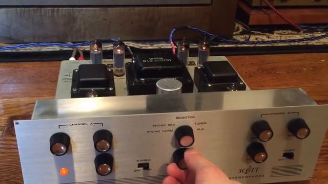 Scott Stereophone Series 104 SC ASR-333 Tube Integrated Amp Demo смотреть онлайн