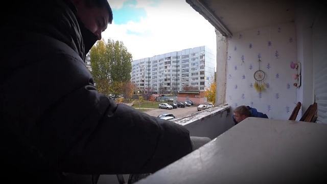 Самый чудной балкон в мире!Остекление балкона профлистом!Закупка в Леруа Мерлен! смотреть онлайн