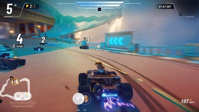 Disney Speed Storm Closed Beta Game Play смотреть онлайн