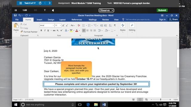OADM 1246 - Cengage MindTap Word Module 7 SAM Training | Mar 17, 2021 смотреть онлайн