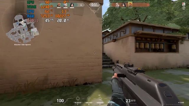 Valorant gameplay I Intel UHD graphic 630 I Intel core I5 10400 смотреть онлайн