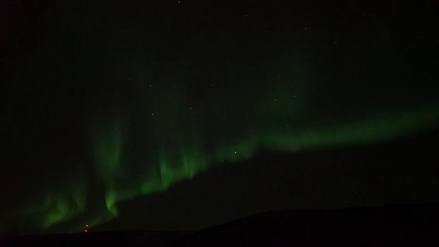 Northern lights near Murmansk/ Северное сияние, Мурманск смотреть онлайн