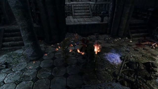 Neloth Vs Valerica,Serana & Harkon | Skyrim