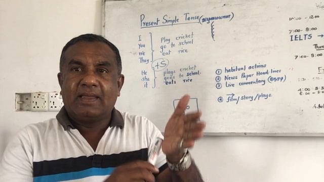 Present Simple Tense ன் பாவனை смотреть онлайн