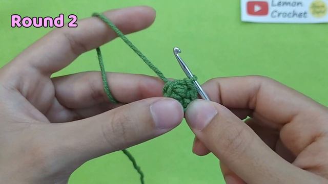 How To Crochet African Violet Pot💜 (part 2) | Crochet Tutorial For Beginners | Lemon Crochet