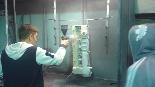 покраска порошковой краской смотреть онлайн