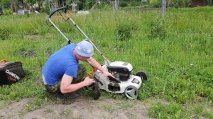 ГАЗОНОКОСИЛКА DeWORKS L50SP - МОЙ ВЫБОР ДЛЯ БОЛЬШОГО УЧАСТКА