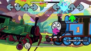FNF Oliver Exe Choo Choo Charles vs Thomas Sings Bluey Can Can | The Railway Funkin'