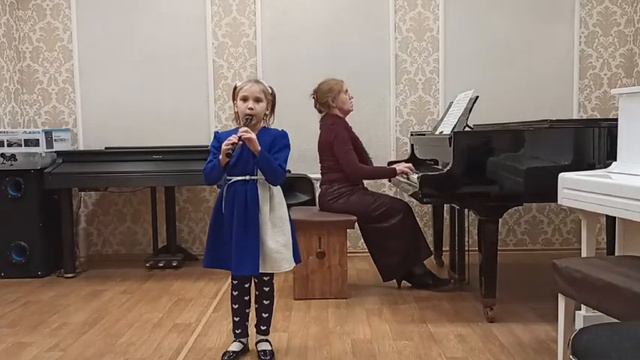 Лія Красільнікова.Блокфлейта. 7 років. смотреть онлайн