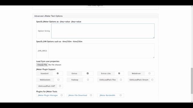 Advanced JMeter & Cloud Test Options смотреть онлайн