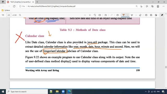 [class #48] Chapter 9 #part5 Date and Calendar class |GSEB HSC Computer subject смотреть онлайн