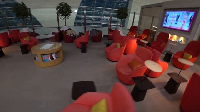 Дубай аэропорт DXB бизнес зал обзор