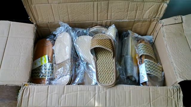 Домашние тапочки из Китая! смотреть онлайн