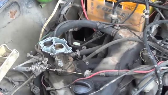 83 карбюратор Solex на AUDI 80 B3 вместо родного Keihin настройка и регулировка смотреть онлайн