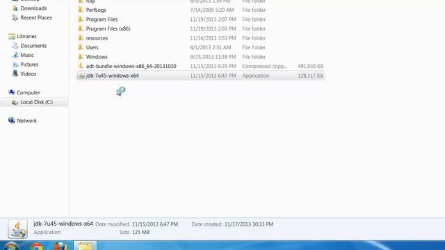 Setting up development tools: -1- install JAVA JDK смотреть онлайн