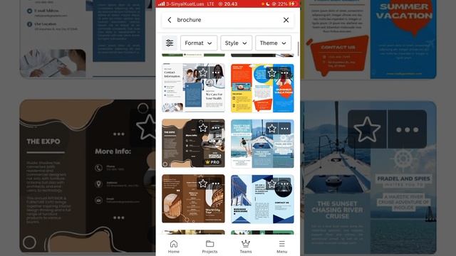 How To Make Easy Brochure In Canva смотреть онлайн