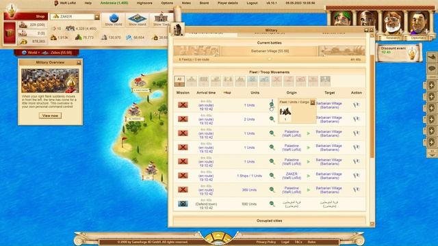 Ikariam Land battles ( Part 1 ) #ikariam #gaming #gameforge смотреть онлайн