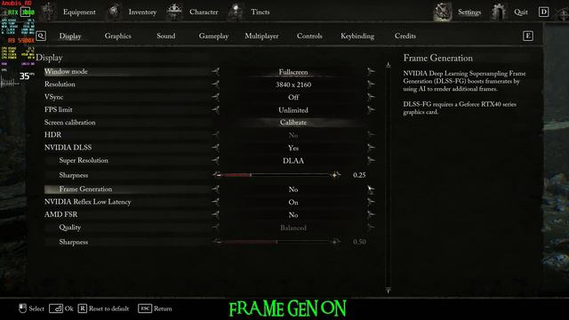 LORD OF THE FALLEN | FSR 3 FRAME GEN MOD IS AMAZING!! I Tested Frame Gen On \ Off | RTX 3080 | 4K смотреть онлайн
