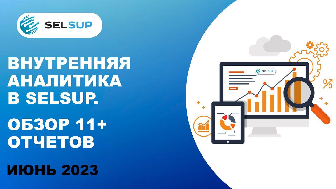 Внутренняя аналитика в Selsup. Обзор 11+ отчетов смотреть онлайн