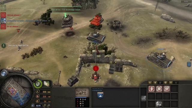 Company of heroes 1 - Mission 14 (Autry) [FR] смотреть онлайн