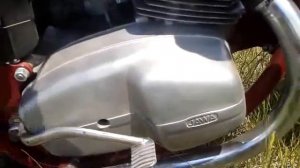 Первая покатушка после ремонта и простоя ЯВА 634-01