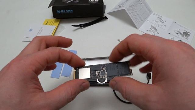 Как установить радиатор охлаждения для M2 SSD смотреть онлайн