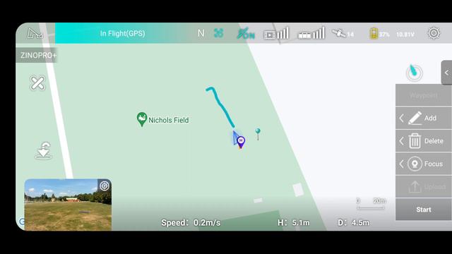 How to do the waypoint mode on the Hubsan Zino Pro Plus смотреть онлайн