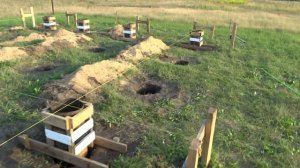 Фундамент для каркасного дома (бани).Буронабивные сваи своими руками